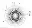 Fig. 05 - Generator in a wheel of a bicycle with collective multiple magnetic poles