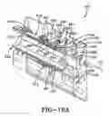 Fig. 19 - Pivoting and barrier locking operator system