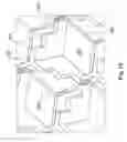 Fig. 17 - Hexagonal dual-pol notch array architecture having a triangular grid and concentric phase centers