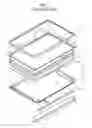 Fig. 02 - Top frame with separable portions for a liquid crystal display device