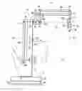 Fig. 01 - Operating microscope having an arm frame