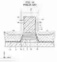 Fig. 10 - Magnetic sensing element having reactive-ion-etching stop layer and process for producing same