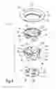 Fig. 05 - Multiple optical assembly for a LED lighting device, and red lighting device comprising such an optical assembly