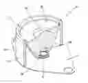 Fig. 01 - Indicator lamp having a converging lens