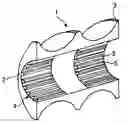 Fig. 01 - Screw for kneading extruder