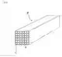 Fig. 03 - Honeycomb structured body, manufacturing device of honeycomb structured body and manufacturing method of honeycomb structured body