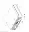 Fig. 09 - Battery cover latching assembly for portable electronic device