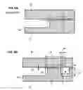 Fig. 07 - Method of manufacturing organic EL displays incorporating adhesion escape grooves surrounding an adhesion region of each display