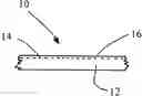 Fig. 01 - Fibrous veil impregnated with surface finish formulation