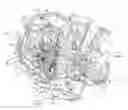Fig. 01 - Shaft arrangement structure of engine
