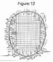 Fig. 09 - Racket and method of stringing the racket
