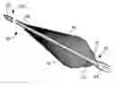 Fig. 01 - Folded arrow fletching