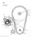 Fig. 04 - Mechanical chain tensioner with compliant blade spring