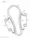 Fig. 15 - Mechanical chain tensioner with compliant blade spring