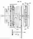 Fig. 11 - Compound planetary gear set and gear trains