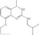 Fig. 11 - 8-alkoxy or cycloalkoxy-4-methyl-3,4-dihydro-quinazolin-2-ylamines