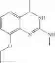 Fig. 15 - 8-alkoxy or cycloalkoxy-4-methyl-3,4-dihydro-quinazolin-2-ylamines