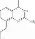 Fig. 16 - 8-alkoxy or cycloalkoxy-4-methyl-3,4-dihydro-quinazolin-2-ylamines
