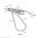 Fig. 22 - Knotless suture lock and bone anchor implant method