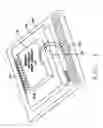 Fig. 04 - Modularly configurable memory system for LCD TV system