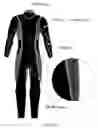 Fig. 08 - Non-stitch structure and method of manufacture for one-sided laminated wetsuits