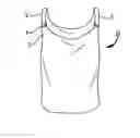 Fig. 01 - STRETCHABLE NURSING TANK TOP WITH INVISIBLE BREAST SUPPORT
