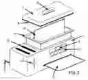 Fig. 03 - Universal preparation and organization station/facility and airtight apparatus/appliance for the storage of baked goods and/or foodstuffs with a built in vacuum pump
