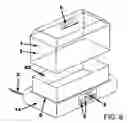 Fig. 09 - Universal preparation and organization station/facility and airtight apparatus/appliance for the storage of baked goods and/or foodstuffs with a built in vacuum pump
