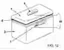 Fig. 13 - Universal preparation and organization station/facility and airtight apparatus/appliance for the storage of baked goods and/or foodstuffs with a built in vacuum pump
