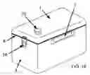 Fig. 16 - Universal preparation and organization station/facility and airtight apparatus/appliance for the storage of baked goods and/or foodstuffs with a built in vacuum pump
