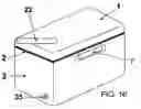 Fig. 17 - Universal preparation and organization station/facility and airtight apparatus/appliance for the storage of baked goods and/or foodstuffs with a built in vacuum pump