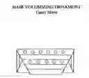 Fig. 02 - Hair volumizing ornament and method