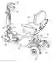 Fig. 01 - Assembling structure of a frame of a cart for use by handicapped and elderly persons
