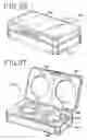 Fig. 10 - Contact lens package and storage case, holder, and system and method of making and using