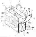 Fig. 01 - Bag for storing and carrying shoes