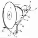 Fig. 01 - Package having pivoted tray for retaining disc-shaped element