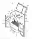 Fig. 01 - Multi-functional child care storage including a warming-in-water compartment