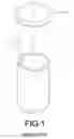 Fig. 02 - Cup with a cap provided with a grip