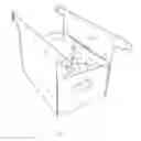 Fig. 03 - Container with reinforced corner panels and the associated container blank
