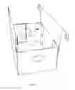 Fig. 05 - Container with reinforced corner panels and the associated container blank
