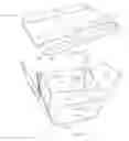 Fig. 02 - Container having end wall top panel support and associated container blank