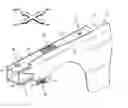 Fig. 01 - Mounting structure and mounting method for resin vehicle panel