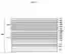 Fig. 04 - White light tandem OLED display with filters