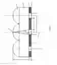 Fig. 13 - Method and apparatus for aperture sculpting in a microlens array film