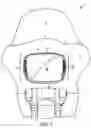 Fig. 02 - Integrated motorcycle light frame and turn signal assembly