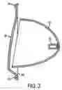 Fig. 04 - Integrated motorcycle light frame and turn signal assembly