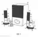 Fig. 02 - Angularly adjustable speaker system