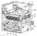 Fig. 01 - Image forming apparatus with flexible tube for cooling air and guide channel for flexible tube