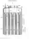 Fig. 01 - Reactor filled with solid particle and gas-phase catalytic oxidation with the reactor