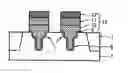 Fig. 01 - Method of manufacturing semiconductor device having recess gate structure with varying recess width for increased channel length